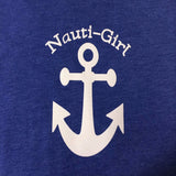 Nauti-Girl Dolman Glitter Shirt