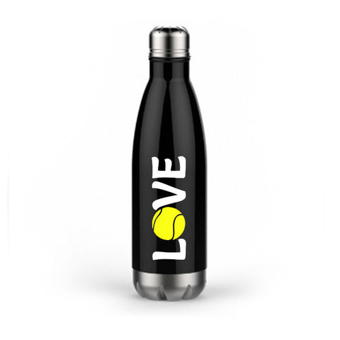 Love (Tennis) Stainless Steel Water Bottle