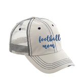 Football Mom Distressed Ladies Trucker Hat
