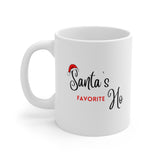Santa's Favorite Ho Ceramic Mug 11oz