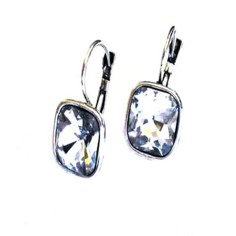 Square Crystal Earrings
