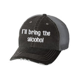 I'll Bring the Bad Decisions Distressed Ladies Trucker Hat