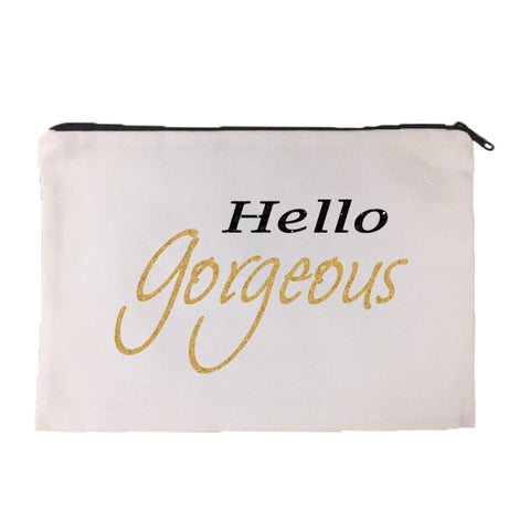 Hello Gorgeous Cosmetic Bag