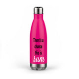 There's a Chance This is Rum Stainless Steel Water Bottle