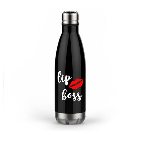 Lip Boss Stainless Steel Water Bottle