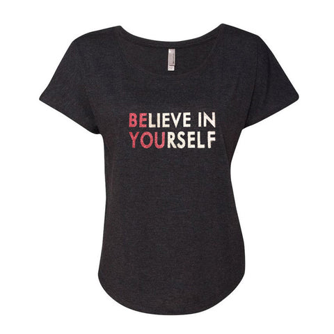 Believe in Yourself Glitter Shirt