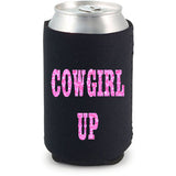 Cowgirl Up Can Cooler