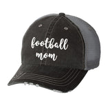 Football Mom Distressed Ladies Trucker Hat