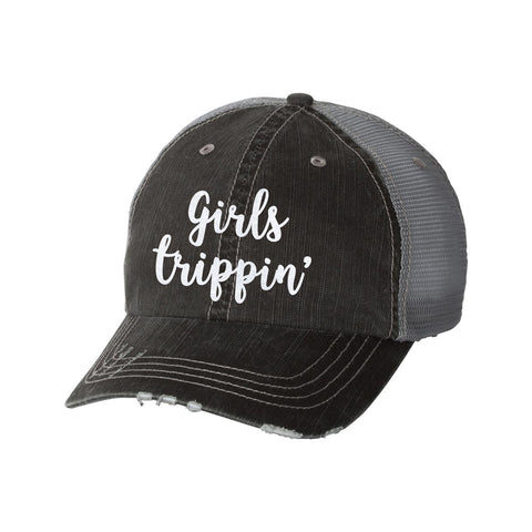Girls Trippin' Ladies Distressed Hat