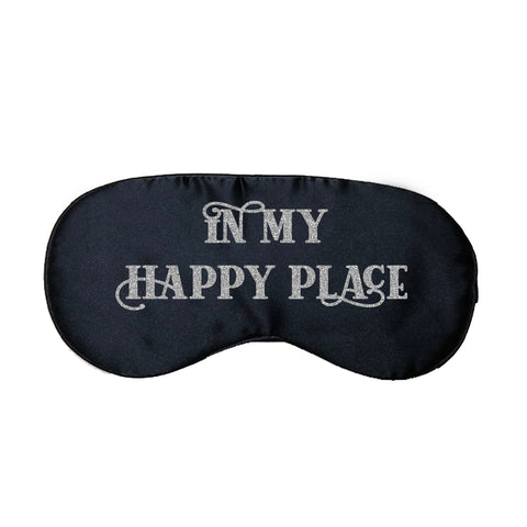 In My Happy Place Satin Eye Mask