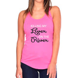 Killing My Liver on the River Tank Top