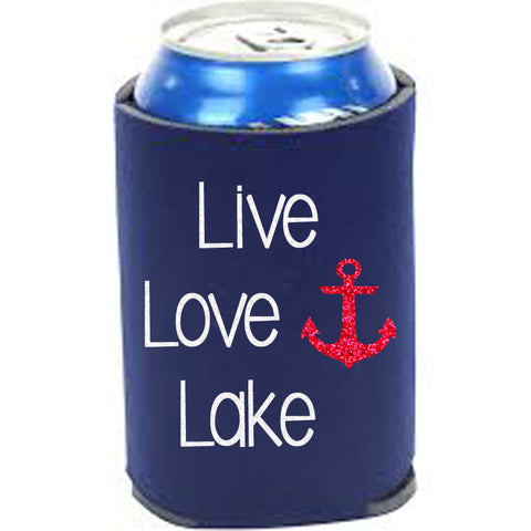Live Love Lake Can Cooler