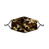 Filtered Camo Face Mask
