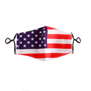 Filtered USA Flag Face Mask