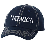 'Merica Stiched Baseball Hat