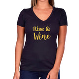 Rise & Wine Foil Shirt